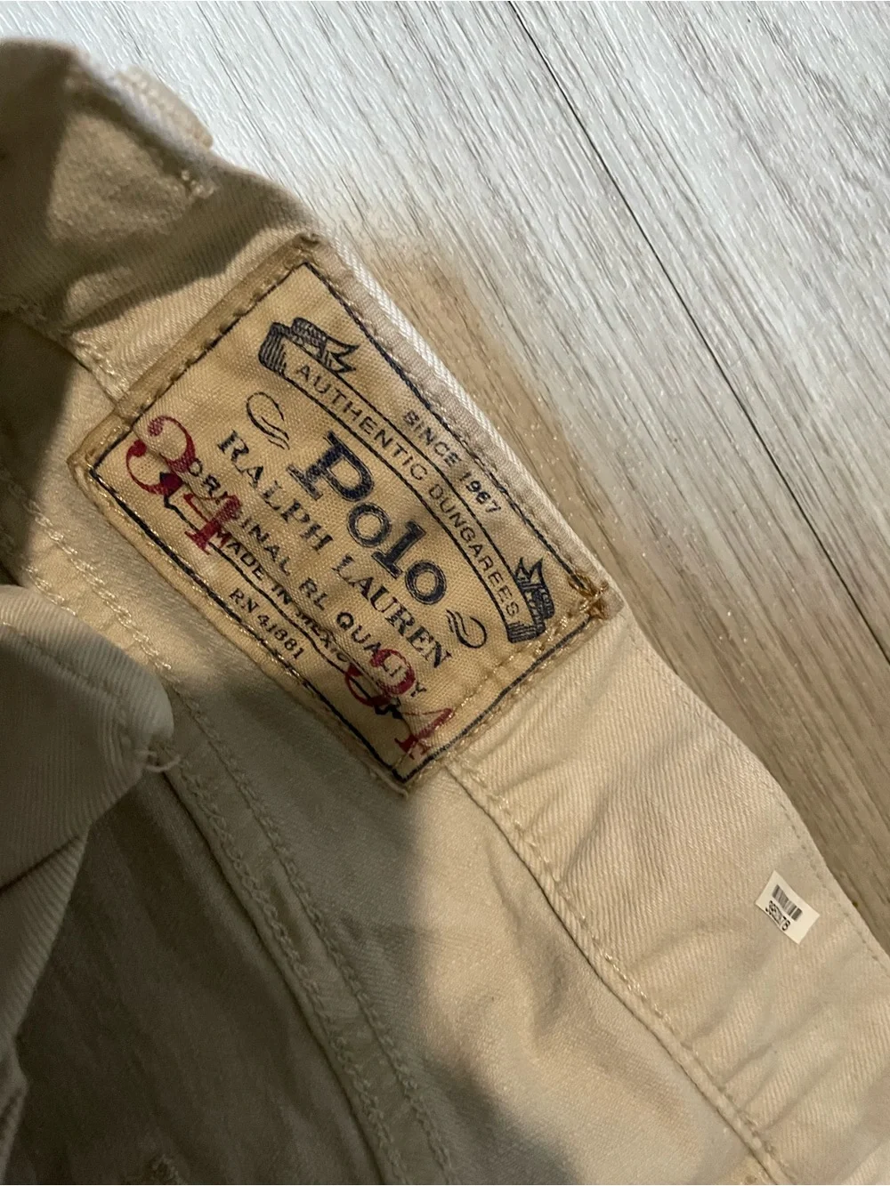 Polo by Ralph Lauren White Jeans